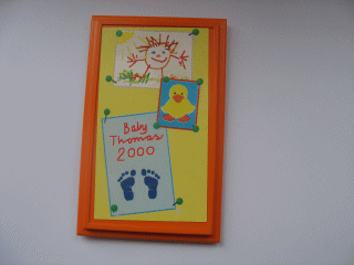 Scala Wall, Panel 6 x 10 with 'Baby Thomas 2000' and Drawings Pattern (Sticker) - Set 3152