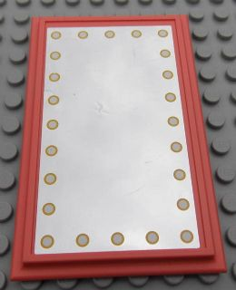Scala Wall, Panel 6 x 10 with Mirror with Lights Pattern (Sticker) - Sets 3242 / 3118