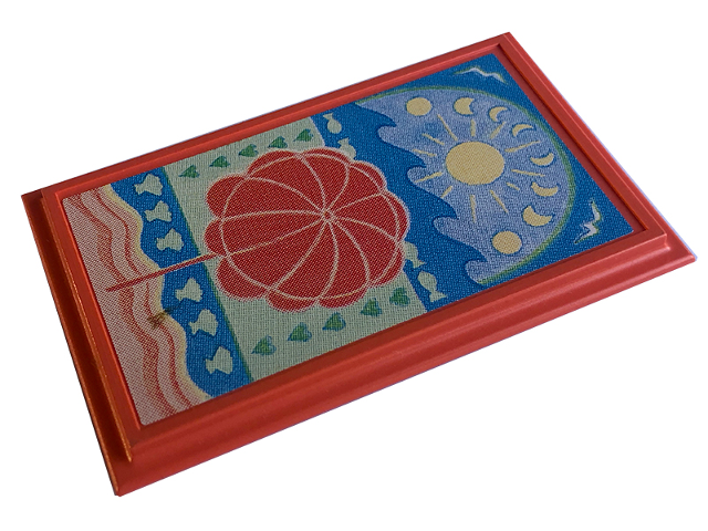 Scala Wall, Panel 6 x 10 with Beach Umbrella and Sun Pattern (Sticker) - Set 3243