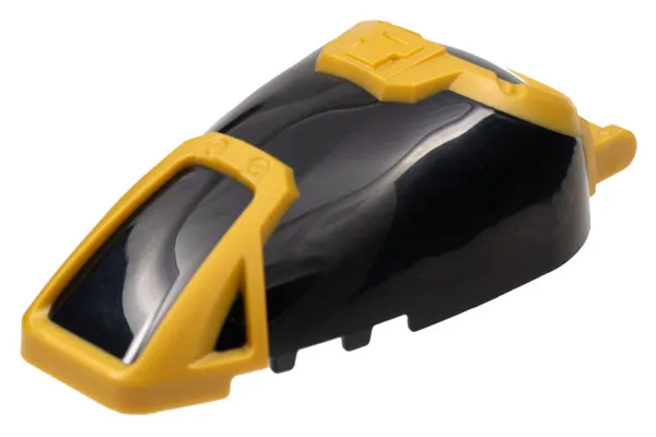 Windscreen 7 x 4 x 2 Canopy with Pearl Gold Armor and Handle Pattern