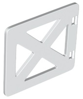 Duplo Door / Window Pane 1 x 4 x 3 with 4 Panes Cross Bars