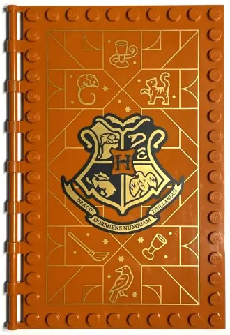 Tile, Modified 10 x 16 with Studs on Edges and Bar Handles with Hogwarts Transfiguration Class Pattern