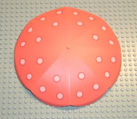 Scala Umbrella Top - Large with Pink Dots Pattern (Stickers) - Set 3240