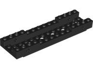 Vehicle, Base 4 x 14 x 1 with 2 x 12 Recessed Center with Smooth Underside