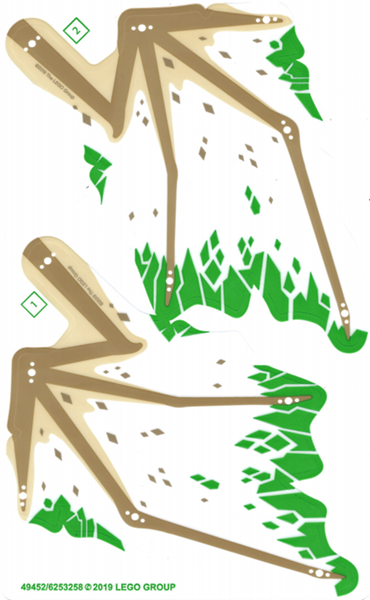 Plastic Sheet for Set 70679 - (49452/6253258)