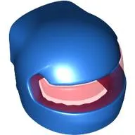 Minifigure, Headgear Helmet Formula 1 with Molded Trans-Red Visor Pattern