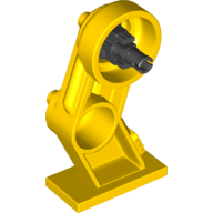 Large Figure Leg Right with Black Rotation Joint Pin