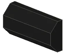 Technic Rubber Bumper 2 x 4
