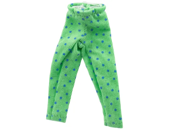 Scala, Clothes Female Pants with Medium Blue Polka Dots
