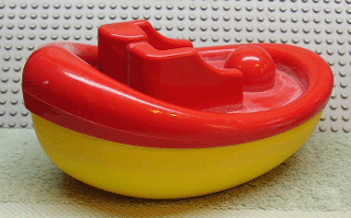 Primo Vehicle Boat Bathtime with Red Top