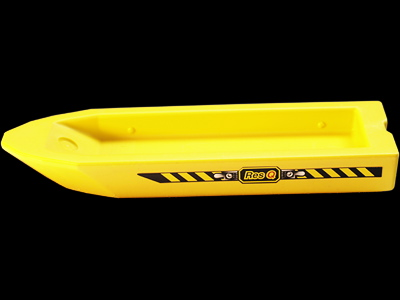 Boat, Hull Unitary 32 x 10 x 1 2/3, Base with Res-Q Pattern