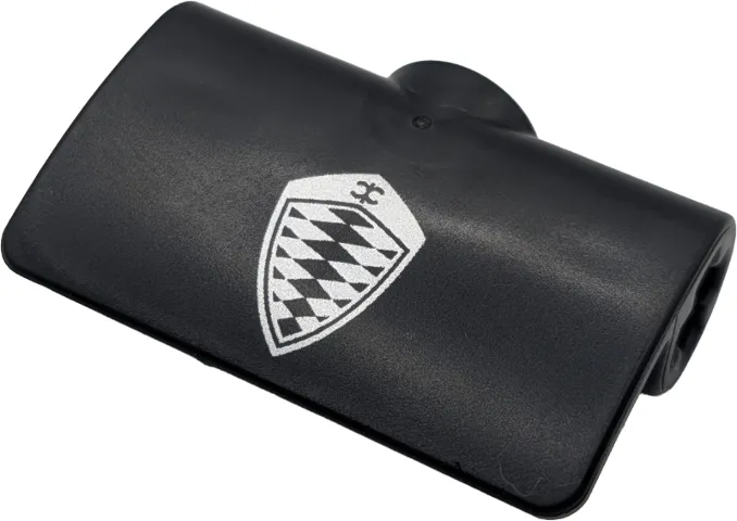 Technic, Panel Curved 2 x 3 x 1 with Silver Koenigsegg Logo Pattern