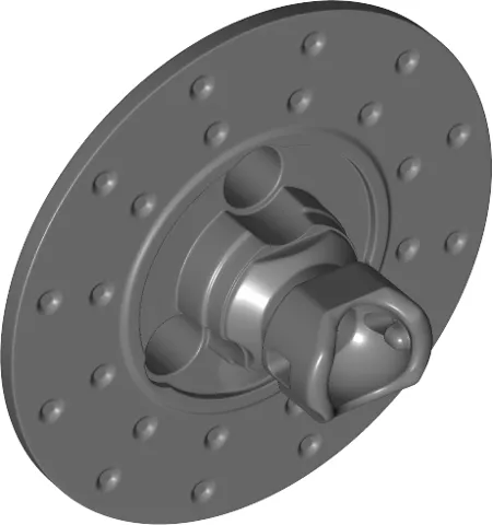Technic, Steering Brake Rotor 3 Pin Holes Round and Center CV Joint Wide Socket