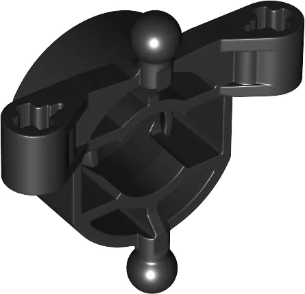Technic, Steering, Wheel Hub Holder with 2 Ball Joints and 2 Arms with Axle Holes