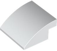 Slope, Curved 4 x 4 x 1 2/3