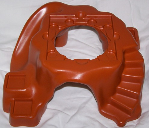 Duplo, Baseplate Raised 18 x 19 x 6 Tree Stump, No Studs