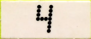 Paper Scoreboard Number 4