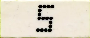 Paper Scoreboard Number 5
