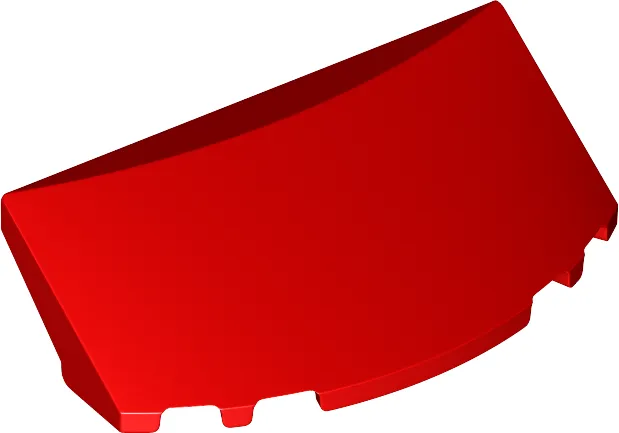 Windscreen 3 x 6 x 1 1/3 Curved