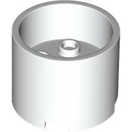 Brick, Round 3 x 3 x 2 with Recessed Center and Axle Hole