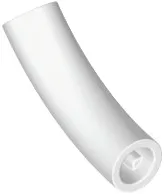 Brick, Round Tube 1 x 1 d. 45 degrees Elbow Macaroni Half - Axle Hole