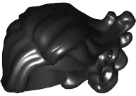 Minifigure, Hair Long, Wavy, Swept to Left