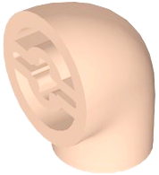 Large Figure Arm, Axle Connection at Shoulder, Pin Connection at Wrist