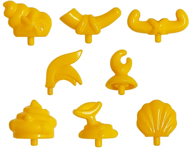 Minifigure, Moana Headgear Accessories, 8 in Bag (Multipack)