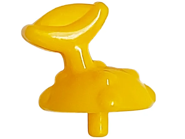 Minifigure, Puffer Fish Tail with Small Pin