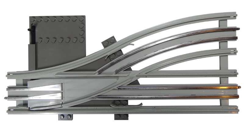 Train, Track 12V Switch Point Left, Type 2 - Track Only