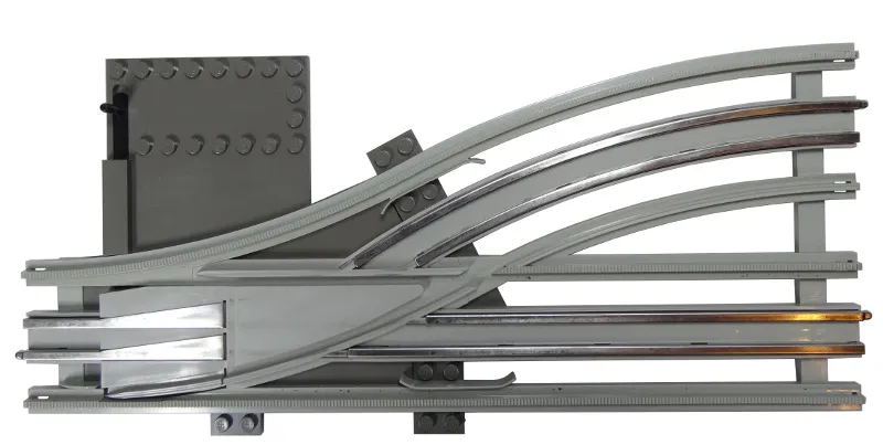 Train, Track 12V Switch Point Left, Type 2 - Track Only