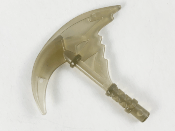 Minifigure, Weapon Sickle with Trailing Energy Effect
