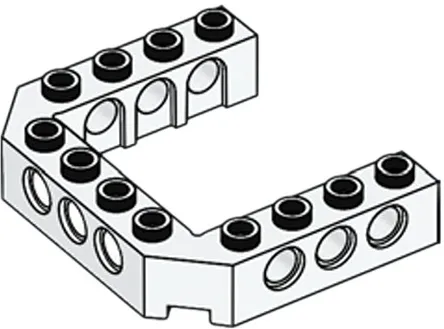 Technic, Brick 5 x 6 Right Angles (U Shape)