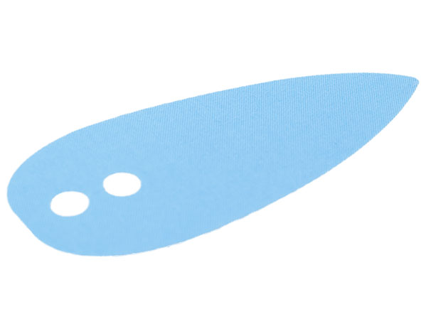 Cloth Play Cube Accent Bunny Ear with 2 Holes - Traditional Starch Fabric