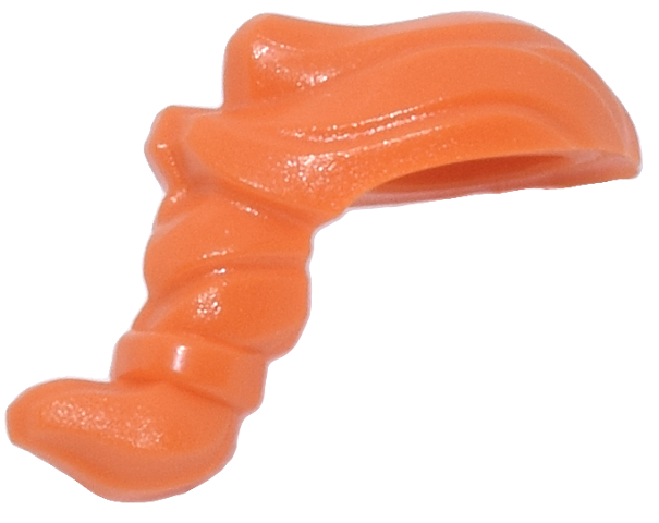 Minifigure, Hair Narrow Swept Back with Ponytail