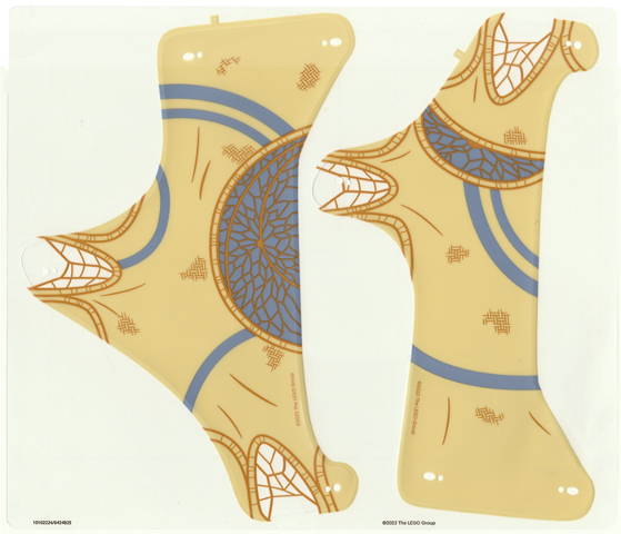 Plastic Sheet for Set 75578 - (10102224/6424825)