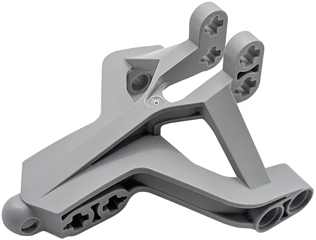 Technic, Steering Arm 7 x 7 x 4 Wishbone with Upper Thin Liftarms with Axle Holes
