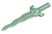Minifigure, Weapon Sword, Curved Blade and Elaborate Hilt