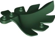 Plant Plate, Round 1 x 2 with Pointed Leaf and Split Sides