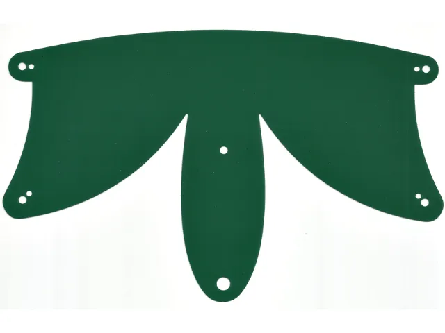 Plastic Part for Set 76345 - Dark Green Cape Hood