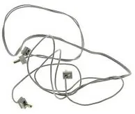 Electric, Wire 12V / 4.5V with two 2-prong connectors,  94 Studs Long