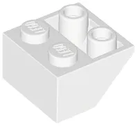 Slope, Inverted 45 2 x 2 with Hollow Round Bottom Tube