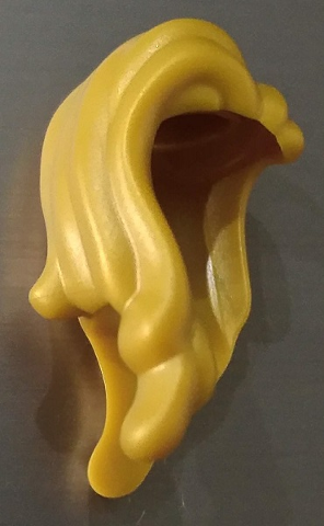 Minifigure, Hair Female Long Top, Left Side Swept Back