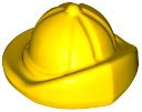 Minifigure, Hat with Small Pin, Rain Hat