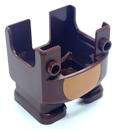 Large Figure Legs, Super Mario Overalls with Nougat Stomach Pattern (Tanooki Mario)