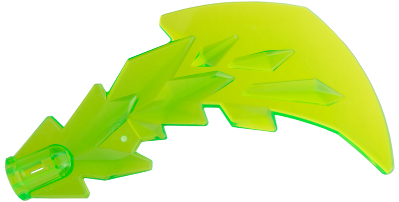 Wave Angular Single with Crystals and Axle Hole End