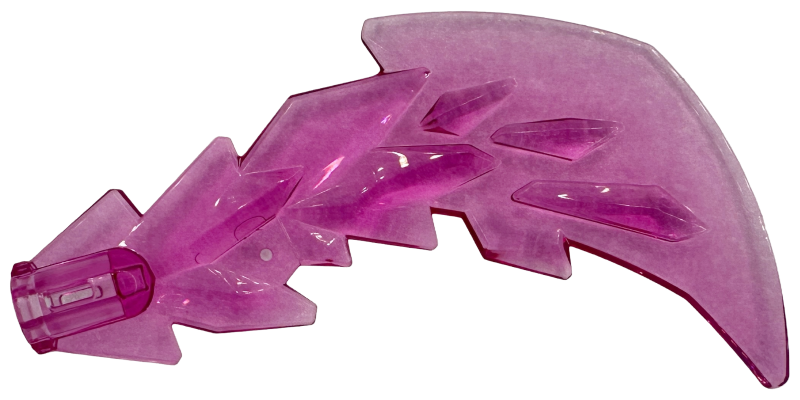 Wave Angular Single with Crystals and Axle Hole End