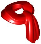 Mini Doll Scarf Long Wrapped