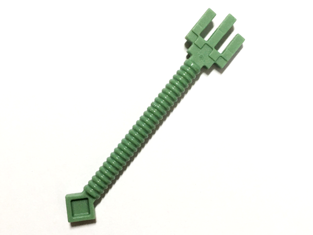 Minifigure, Weapon Trident Pixelated (Minecraft)