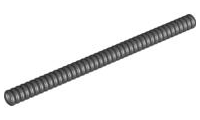 Hose, Ribbed 7mm D. 14L / 11.2cm